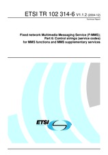 Norma ETSI TR 102314-6-V1.1.2 23.12.2004 náhľad