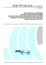 Norma ETSI TR 102316-V1.1.1 26.3.2004 náhľad