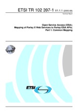 Norma ETSI TR 102397-1-V1.1.1 30.8.2005 náhľad