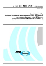 Norma ETSI TR 102612-V1.1.1 26.3.2009 náhľad