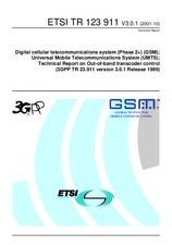 Norma ETSI TR 123911-V3.0.1 9.10.2001 náhľad