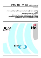Norma ETSI TR 125912-V8.0.0 27.1.2009 náhľad