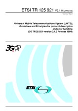 Norma ETSI TR 125921-V3.1.0 31.3.2000 náhľad