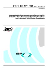 Norma ETSI TR 125931-V3.2.0 31.12.2000 náhľad