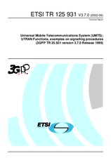 Norma ETSI TR 125931-V3.7.0 30.6.2002 náhľad