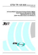 Norma ETSI TR 125935-V4.0.0 31.3.2001 náhľad