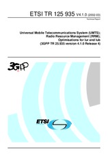 Norma ETSI TR 125935-V4.1.0 31.3.2002 náhľad