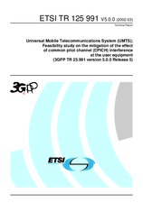 Norma ETSI TR 125991-V5.0.0 31.3.2002 náhľad