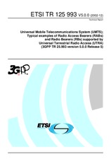 Norma ETSI TR 125993-V5.0.0 31.12.2002 náhľad