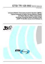 Norma ETSI TR 125993-V6.5.0 14.5.2004 náhľad