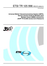 Norma ETSI TR 125996-V8.0.0 30.1.2009 náhľad