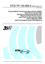 Náhľad ETSI TR 129998-6-V6.0.0 31.12.2004