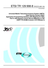 Náhľad ETSI TR 129998-8-V4.0.0 31.3.2001