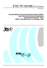 Náhľad ETSI TR 129998-V3.1.0 30.9.2000
