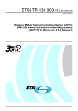 Náhľad ETSI TR 131900-V6.2.0 31.3.2006