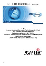 Norma ETSI TR 136903-V10.1.0 9.4.2013 náhľad