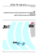 Norma ETSI TR 136912-V9.3.0 23.6.2010 náhľad