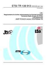Norma ETSI TR 136913-V10.0.0 27.4.2011 náhľad