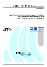 Náhľad ETSI TR 141033-V4.0.1 3.5.2001