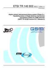 Náhľad ETSI TR 145903-V6.0.1 30.11.2004