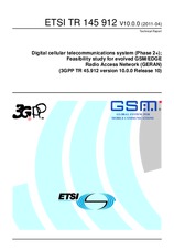 Norma ETSI TR 145912-V10.0.0 11.4.2011 náhľad