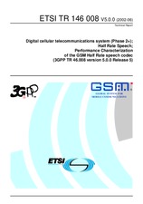Norma ETSI TR 146008-V5.0.0 30.6.2002 náhľad