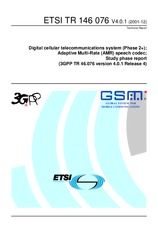 Náhľad ETSI TR 146076-V4.0.0 31.3.2001