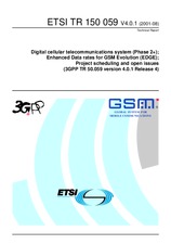 Náhľad ETSI TR 150059-V4.0.0 30.4.2001