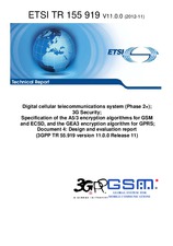 Náhľad ETSI TR 155919-V11.0.0 13.11.2012
