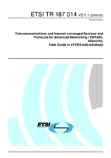 Náhľad ETSI TR 187014-V2.1.1 17.2.2009