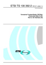 Náhľad ETSI TS 100392-2-V2.2.1 29.9.2000