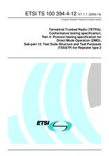 Náhľad ETSI TS 100394-4-12-V1.1.1 27.10.2000