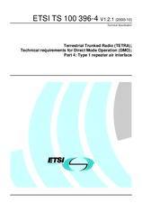 Náhľad ETSI TS 100396-4-V1.2.1 4.10.2000