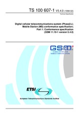 Náhľad ETSI TS 100607-1-V5.4.0 28.2.1998