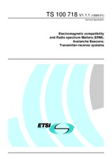 Norma ETSI TS 100718-V1.1.1 26.1.1999 náhľad