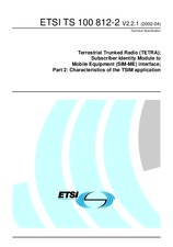 Náhľad ETSI TS 100812-2-V2.2.1 23.4.2002