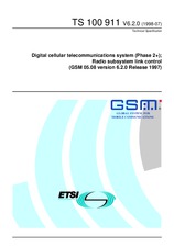 NEPLATNÁ ETSI TS 100911-V6.0.0 30.1.1998 náhľad