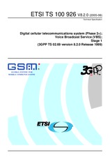 Norma ETSI TS 100926-V8.2.0 30.6.2005 náhľad