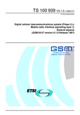 Norma ETSI TS 100939-V6.1.0 31.7.1998 náhľad