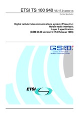Norma ETSI TS 100940-V5.17.0 27.10.2000 náhľad
