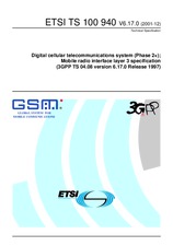 Norma ETSI TS 100940-V6.17.0 31.12.2001 náhľad