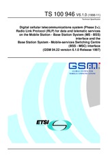 Norma ETSI TS 100946-V6.1.0 29.11.1998 náhľad
