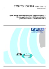 Norma ETSI TS 100974-V6.8.0 17.11.2000 náhľad