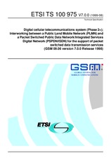 Norma ETSI TS 100975-V7.0.0 13.8.1999 náhľad