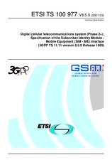 Norma ETSI TS 100977-V8.5.0 14.8.2001 náhľad