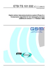 Norma ETSI TS 101032-V7.1.1 30.7.1999 náhľad