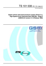Norma ETSI TS 101038-V5.1.0 31.7.1998 náhľad