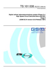 Norma ETSI TS 101038-V6.0.0 29.4.1999 náhľad