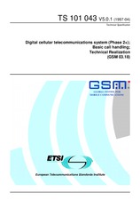 Norma ETSI TS 101043-V5.0.1 30.4.1997 náhľad