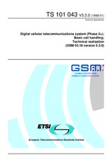 Norma ETSI TS 101043-V5.3.0 30.1.1998 náhľad